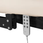 SPA-Liege Sillon Relax cremefarben mit schwarzem Untergestell – Bild 6