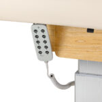 SPA-Liege Sillon Comfort cremefarben mit hellbraunem Untergestell – Bild 6