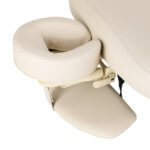 SPA-Liege Sillon Comfort cremefarben mit schwarzem Untergestell – Bild 7