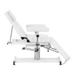 Hydraulischer Kosmetikstuhl Sillon A 210DH mit Wiege weiß – Bild 2